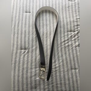 Nike Gray and White reversible Golf Belt